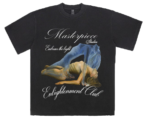 Enlightenment Club Black Tee