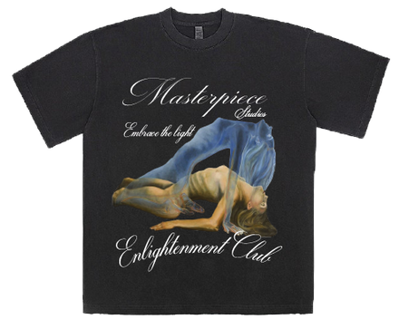 Enlightenment Club Black Tee